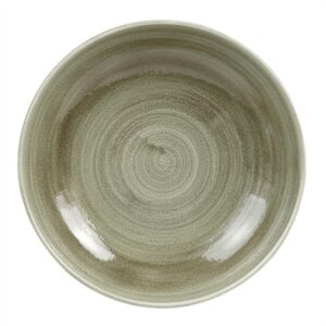 Churchill Stonecast Patina Coupe Bowls Antique Taupe 182mm (12 Pack)