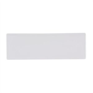 Churchill White Oblong Plates 330 x 110mm (6 Pack)