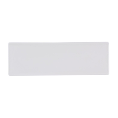 Churchill White Oblong Plates 330 x 110mm (6 Pack)