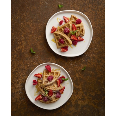 Churchill White Organic Walled Plates 257mm (6 Pack) - Image 5
