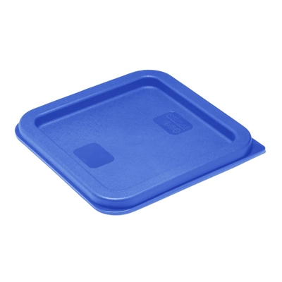 Hygiplas Square Food Storage Container Lid Blue Small - Image 2