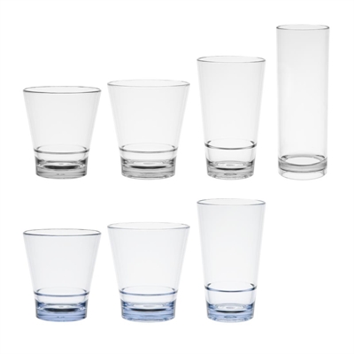 Olympia Kristallon Polycarbonate Stacking Hi Ball Tumblers 420ml (6 Pack) - Image 5