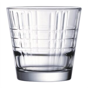 Arcoroc Stack'Up Cross Tumblers 210ml (24 Pack)