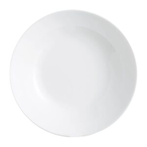Luminarc Zelie Rimless Soup Plates White 200mm (12 Pack)