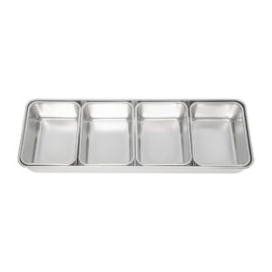 Clover Japanese Yakumi Pan Condiment Holder with 4 Large Inserts