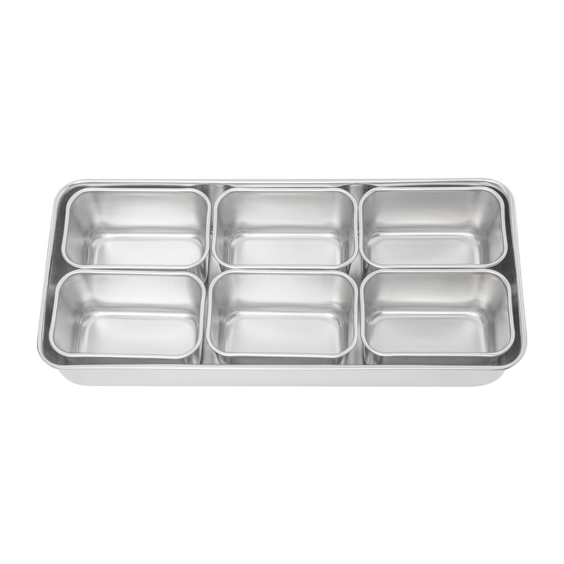 Clover Japanese Yakumi Pan Condiment Holder with 6 Small Inserts