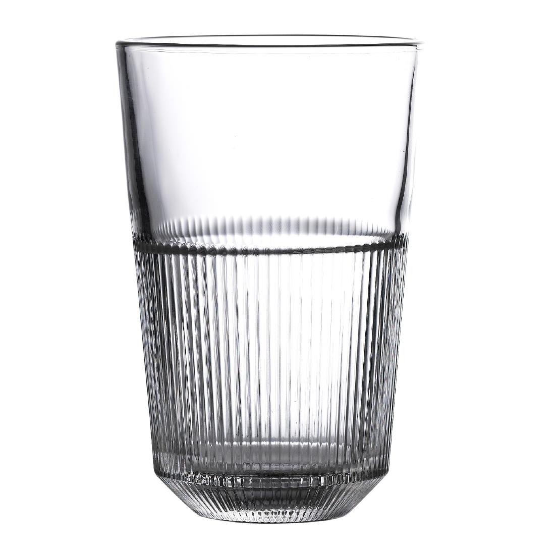 Royal Leerdam Rayo Beverage Hi Ball Glasses 360ml/12.75oz (6 Pack)