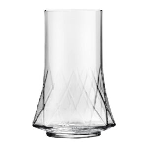 Onis Divergence Beverage Hi Ball Glasses 410ml/14.5oz (6 Pack)