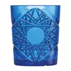 glassFORever Premium Double Old Fashioned Glasses Aqua 350ml/12.25oz (24 Pack)