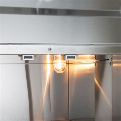 Buffalo Mobile Servery with Solid Heated Top 4x 1/1 GN - Image 8