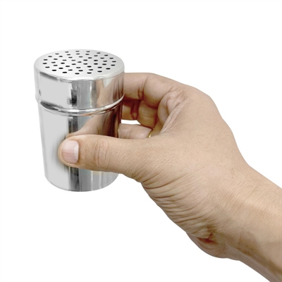 Nisbets Essentials 8oz Dredger with 3mm Holes - Image 4