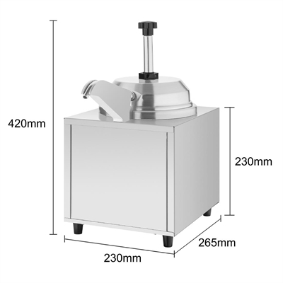 Buffalo Sauce Dispenser 5Ltr - Image 5