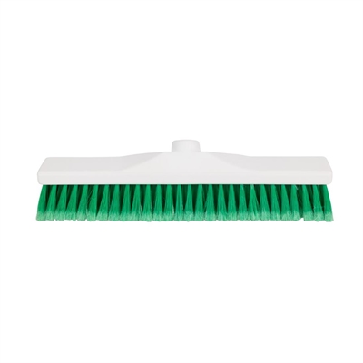 Jantex Soft Hygiene Broom Head Green 400mm - Image 2