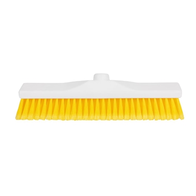 Jantex Soft Hygiene Broom Head Yellow 400mm - Image 2
