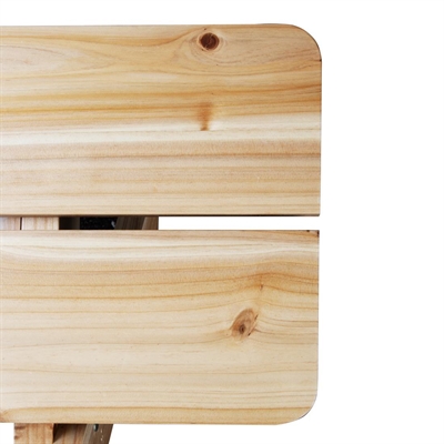 Bolero Elements Wooden Picnic Table & Bench Set 5ft - Image 4