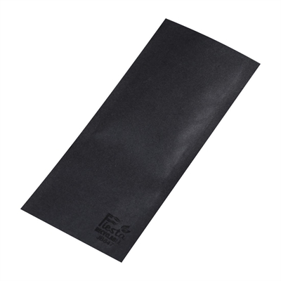 Fiesta Recyclable Paper Cutlery Pouches Black (250 Pack) - Image 2