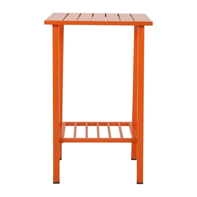 Bolero Spritz Bar Table Vibrant Orange - Image 2