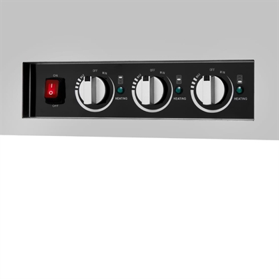 Buffalo Mobile Bain Marie Trolley 3x 1/1GN - Image 4