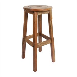 Bolero Harrington Classic Wooden Bar Stools (2 Pack)