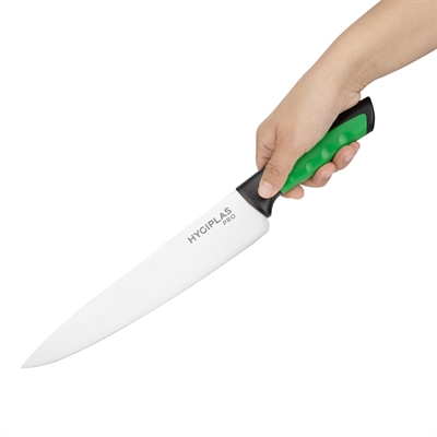 Hygiplas Pro Chef Knife Green 25cm - Image 3