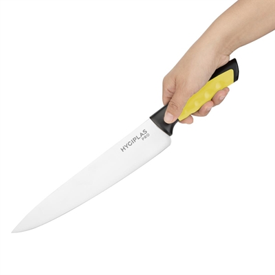 Hygiplas Pro Chef Knife Yellow 25cm - Image 3