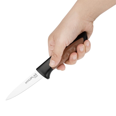 Hygiplas Pro Paring Knife Brown 9.3cm - Image 2