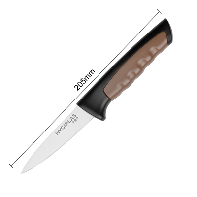 Hygiplas Pro Paring Knife Brown 9.3cm - Image 4