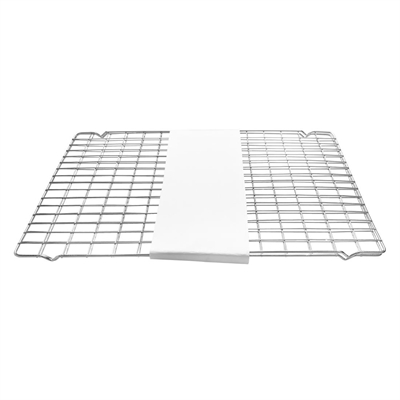 Nisbets Essentials Stainless Steel Cooling Rack 432x254mm (2 Pack) - Image 4