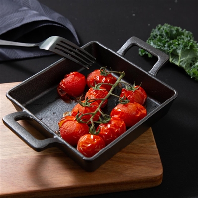 Olympia Cast Iron Square Eared Dish 130x130mm - Image 7