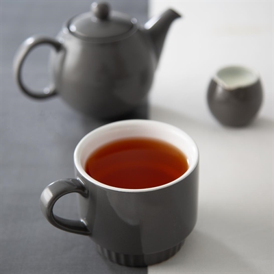 Olympia Café Stacking Mugs Charcoal 340ml (6 Pack) - Image 7