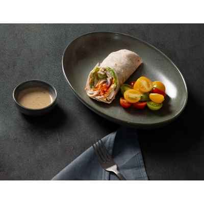 Olympia Ember Oval Bowls Blue 265x200mm (4 Pack) - Image 7