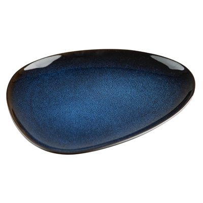 Olympia Luna Triangular Plates Midnight Blue 275x210mm (6 Pack) - Image 2