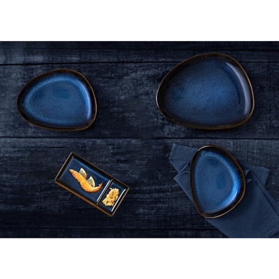 Olympia Luna Triangular Plates Midnight Blue 207x158mm (6 Pack) - Image 6