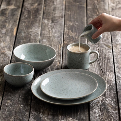 Olympia Origin Coupe Plates Duck Egg Blue 200mm (4 Pack) - Image 4
