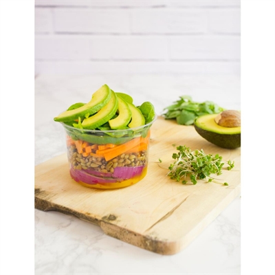 Vegware Round PLA Deli Pots 455ml (500 Pack) - Image 2