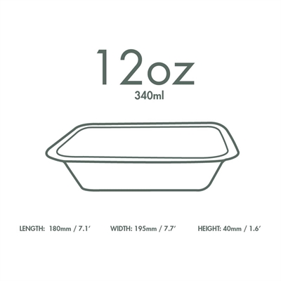 Vegware Gourmet Bagasse Bases Size 3 360ml (600 Pack) - Image 3
