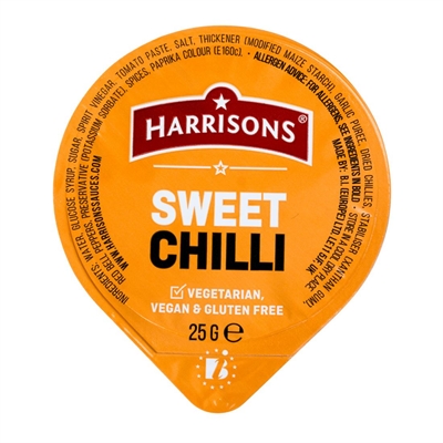 Harrisons Sweet Chilli Sauce Dip Pots 25g (100 Pack) - Image 2