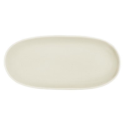Olympia Chia Oval Plates Sand 280x135mm (6 Pack)