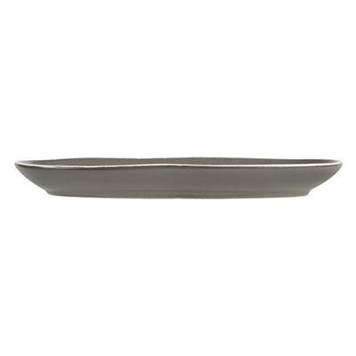 Olympia Chia Oval Plates Charcoal 280x135mm (6 Pack) - Image 4