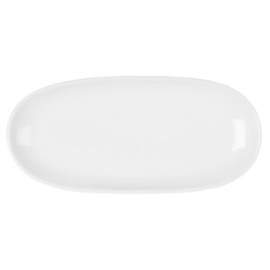 Olympia Chia Oval Plates White 280x135mm (6 Pack)