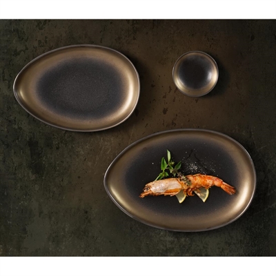 Olympia Ochre Teardrop Plates 257x180mm (6 Pack) - Image 7