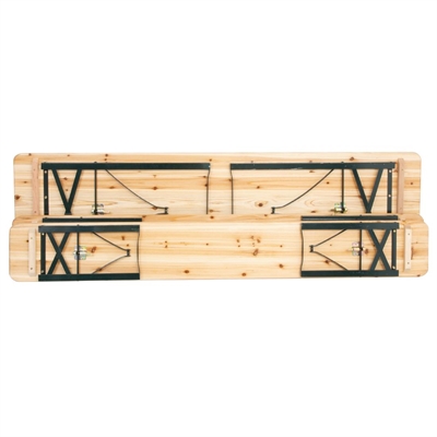 Bolero German Beer Bench and Table Set 1770x500mm - Image 4