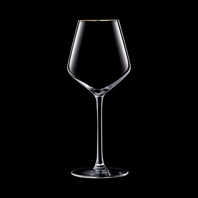 Cristal d'Arques Ultime Gold Band Wine Glasses 470ml (8 Pack) - Image 5