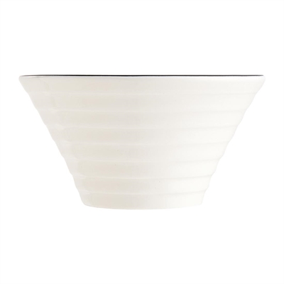Arcoroc Appetizer Spiral Dishes Black Line 85mm (24 Pack) - Image 3