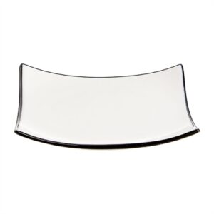 Arcoroc Appetizer Square Small Bowls Black Line 95mm (24 Pack)