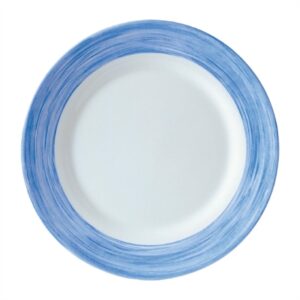 Arcoroc Brush Side Plates Blue 155mm (24 Pack)
