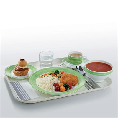 Arcoroc Brush Saucers Green 140mm (48 Pack) - Image 4