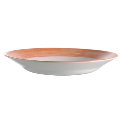 Arcoroc Brush Soup Plates Orange 225mm (12 Pack) - Image 2