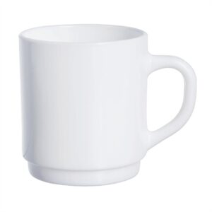 Luminarc Bock Stackable Mugs White 290ml (36 Pack)