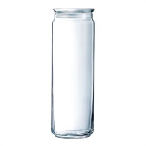 Luminarc Pure Spaghetti Jars with Glasses Lids 2Ltr (6 Pack)